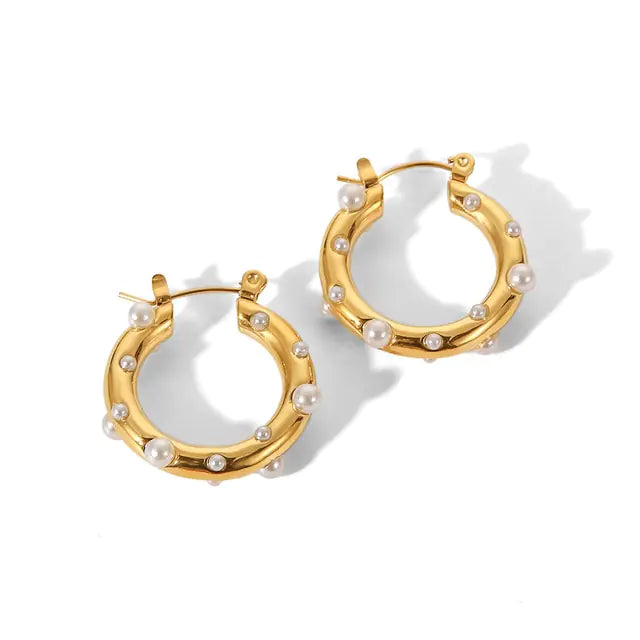 Pendientes Elegancia Hammer Zircon