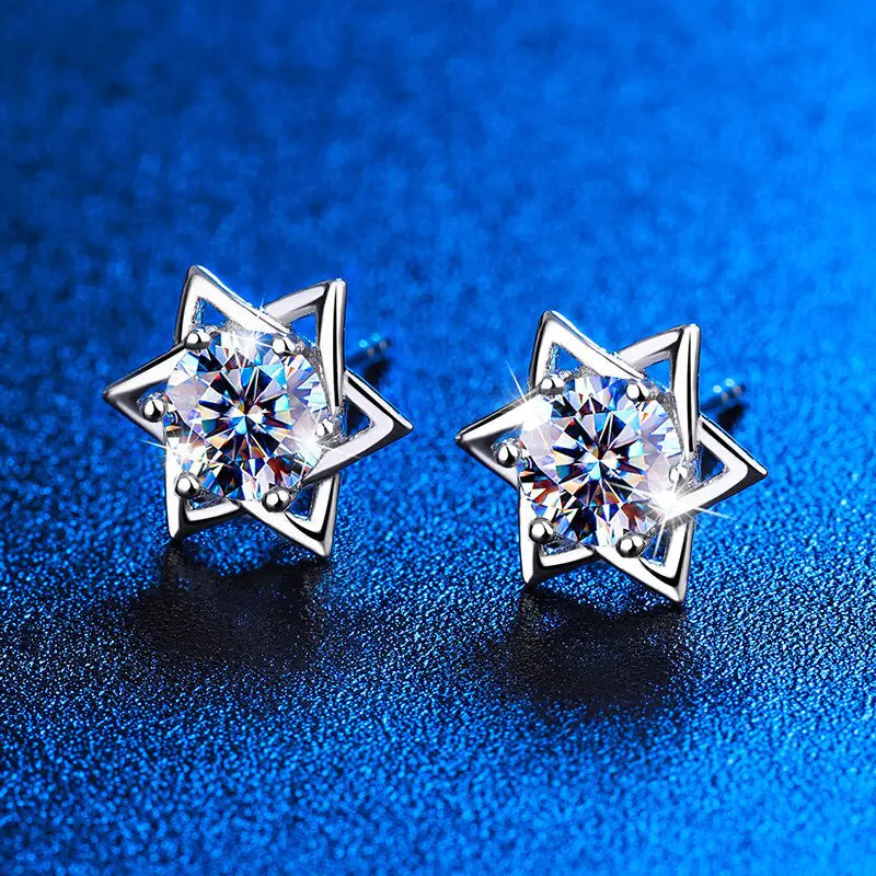 Pendientes Estrella Brillante