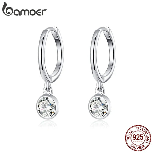 Pendientes Destello Radiante Plata S925