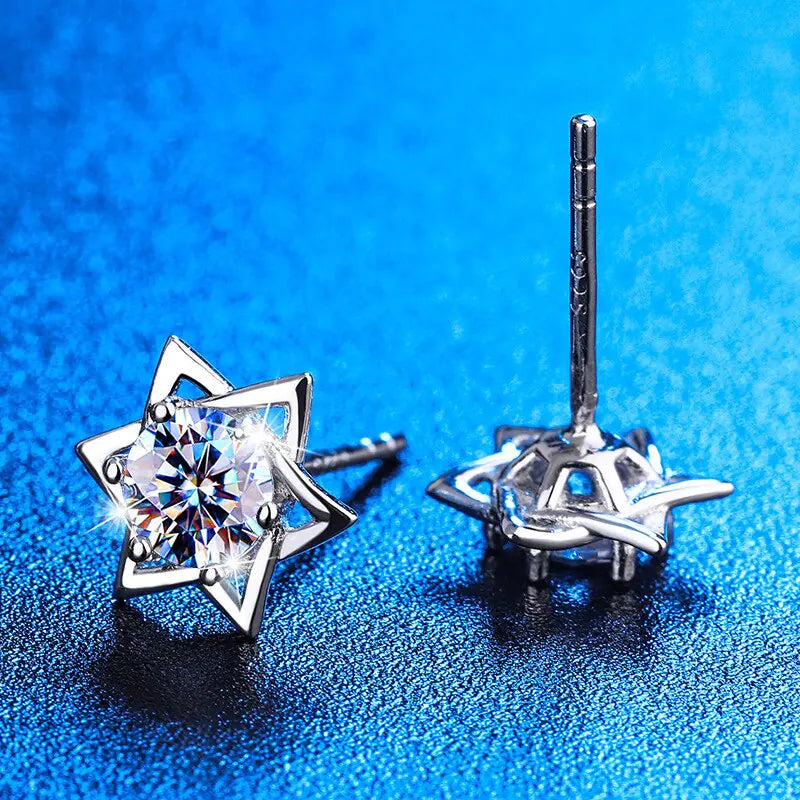 Pendientes Estrella Brillante